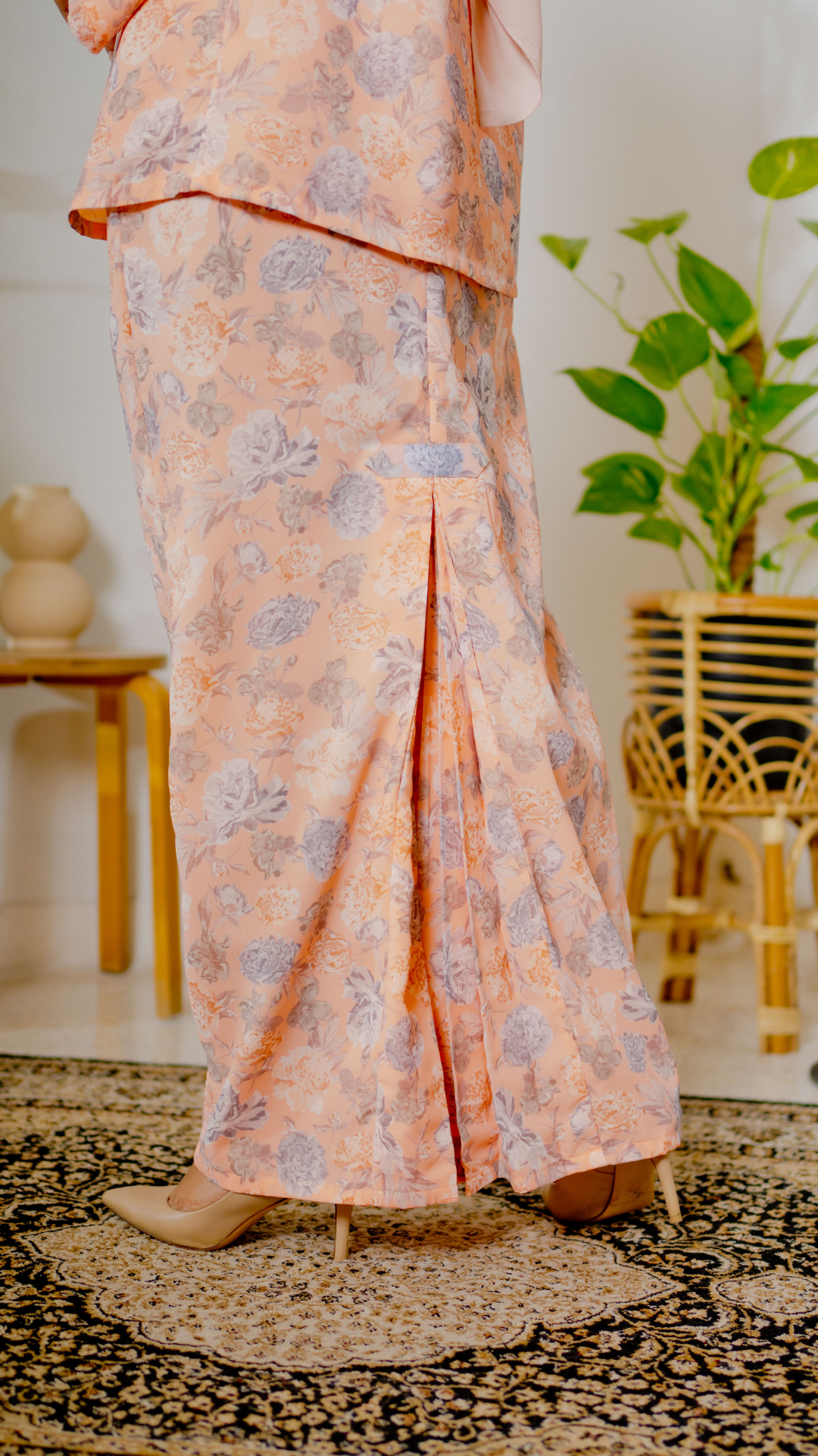 Kurung Kirana - Mango Orange