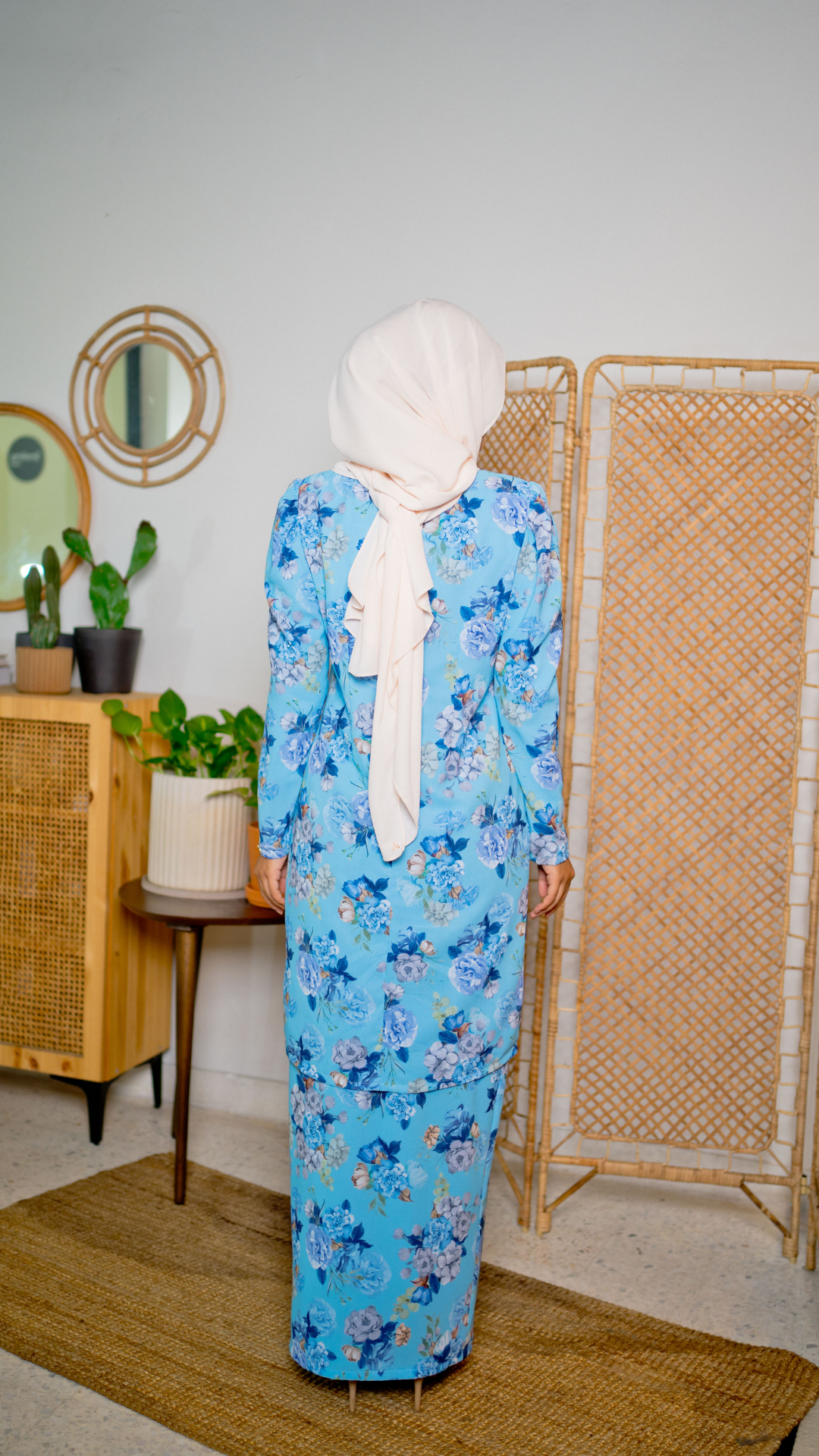 Kurung Waiduri - Sky Blue