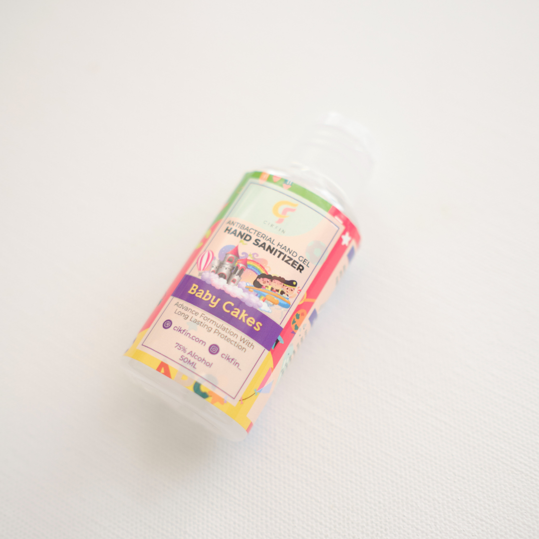 Gel Hand Sanitizer in Baby Cakes